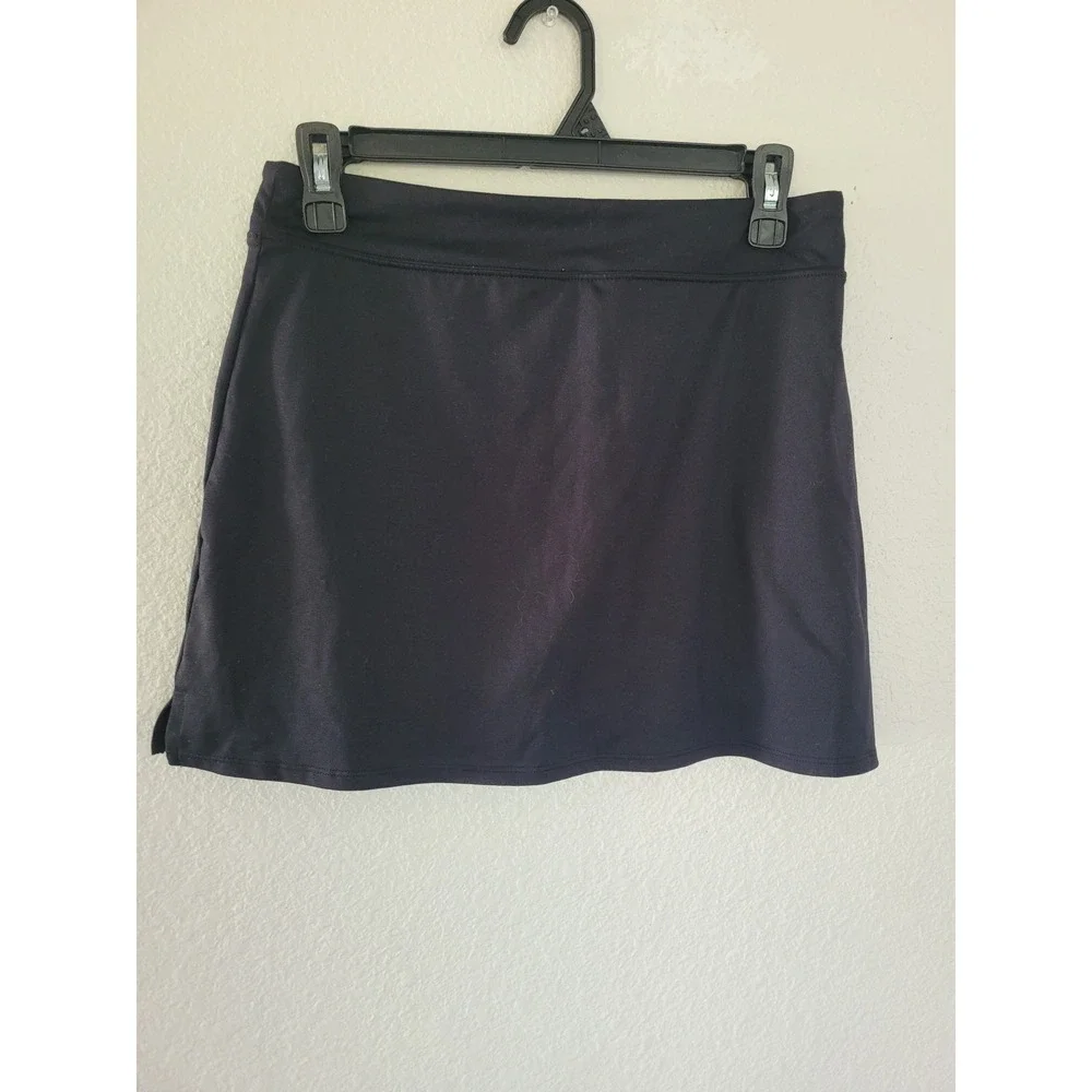 Tranquility by Colorado Clothing‎ Black Athletic Skort Small Built-in Shorts #P3